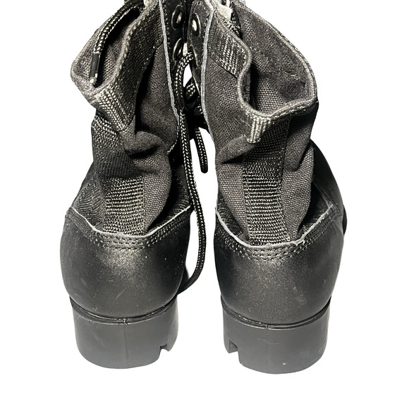 Rothco Jungle Boots Mens Size 5 Women's 7 Black Combat Military Panama Sole 5081 - Picture 3 of 8